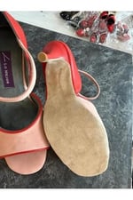 “Aşk Adımı” TANGO DANS VE SALON AYAKKABISI 8,5 CM 13 PONT KONİ MODEL KAPALI TOPUK