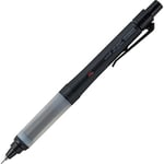 三菱鉛筆 Uni Alpha-Gel Switch Mekanik Kalem, 0,5 mm, Siyah Gövde (M51009GG1P.24) - Bedenler: 0.5 US, Koyu Zeytin Rengi