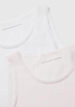 0-12 Benetton Kız Çocuk -Pembe 2'li Atlet, 321613MC10H480