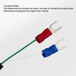 0-200¡æ K tipi Termokupl Probu Yama Termokupl Sıcaklık Sensörü Yuvarlak Delikli Silika Jel Sıcaklık Ölçüm Hattı (5 metre / 16,4 ft)