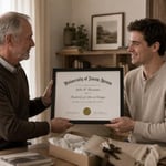 (1, Black) - Americanflat Document Frame - Made to Display Certificates 22cm x 28cm - Document Frames, Certificate Frames, Standard Paper Frame