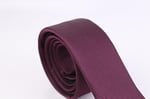 1.Kalite Özel Desenli Kravat Mendil Seti - Bordo Bordo Bordo ars-467