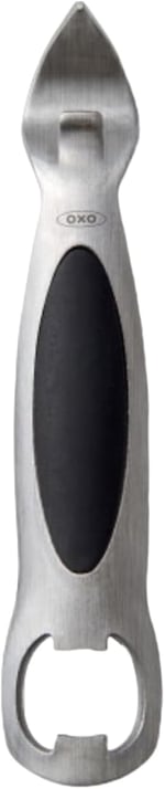 (1, Silver/Black) - OXO SteeL Bottle Opener