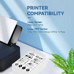 1 siyah 106A Toner kartuş uyumlu 106A W1106A lazer 107a 107r 107w HP lazer MFP 135a 135r 135w 135wg 137fnw 137fwg