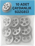 10 Adet Çaydanlık içi çay süzgeci demlik süzgeç