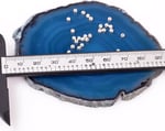 10 Adet Çok Küçük Gümüş Top - 2 mm Kalem İşçilikli - Taş Sandığı