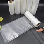 10 Metre (1 Adet 20cm X 5 Metre ve 1 Adet 25cm X 5 Metre ) Gofrajlı Tırtıklı Rulo Vakum Poşeti 2'li Bobin Vakumlama folyosu, vakumlu rulo, folyo rulosu, BPA içermez, tüm vakumlama makineleri için, yır