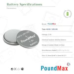 10 X PoundMax AG10, LR54,1,5V Alkalin Düğme Pil