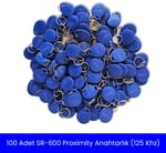 100 Adet SARKEY SR-600 Proximity Anahtarlık - Rfıd Tag - Göstergeç - 125 Khz