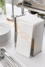 100 Adet33 × 33 Garson Katlama Kağıt Peçete – Restoran ve Kafe İçin Kağıt Servis Peçetesi