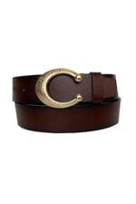 %100 Hakiki Deri, Gold Tokalı Bordo Kadın Kot Kemeri 4 cm; Bordo-byn-53