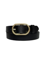 %100 Hakiki Deri Gold Tokalı Siyah İnce Kadın Kemeri, 3 cm; 3cm-KDN-32-Siyah.DÜZ