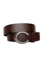 %100 Hakiki Deri, Gümüş Tokalı Bordo Kadın Kot Kemeri 4 cm; Bordo-byn-52