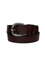 %100 Hakiki Deri, Gümüş Tokalı Bordo Kadın Kot Kemeri 4 cm; Bordo-byn-45