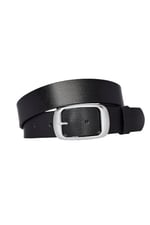 %100 Hakiki Deri Gümüş Tokalı Kadın Kemeri 4 cm, AN-BYN-19