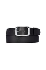 %100 Hakiki Deri Gümüş Tokalı Kadın Kemeri 4 cm, AN-BYN-19
