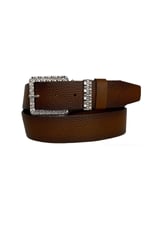 %100 Hakiki Deri, Gümüş Tokalı, Metal Köprülü Tosado Kadın Kot Kemeri 4 cm; Flot.ToSaDo-byn-62