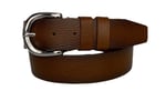 %100 Hakiki Deri, Gümüş Tokalı Tosado Kadın Kot Kemeri 4 cm; Flot.ToSaDo-byn-45