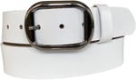 %100 Hakiki Deri, Siyah Nikel Tokalı Bordo Kadın Kot Kemeri 4 cm; Bordo-byn-23