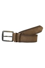 %100 Hakiki Deri Süet Açık Yeşil Kemer 4 cm
