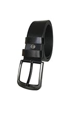 %100 Hakiki Kaliteli Deri 4.5 cm Siyah Kot, Spor Kemer, Go-Dk-5555