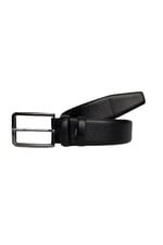 %100 Hakiki Kaliteli Deri, Siyah Klasik, Kumaş Pantolon Kemeri 3.5 cm; Dk-142