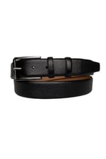 %100 Hakiki Kaliteli Deri, Siyah Klasik, Kumaş Pantolon Kemeri 3.5 cm; Dk-142