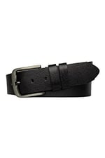 %100 Hakiki Tek Parça Kaliteli Deri 4.5 cm Siyah Kot, Spor Kemer; GO-1111