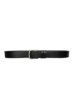 %100 Hakiki Tek Parça Kaliteli Deri 4.5 cm Siyah Kot, Spor Kemer; GO-1111