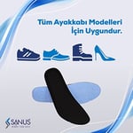100 Model Visco Memory Foam Spor%100 Hakiki Deri Tabanlık (39, SİYAH)