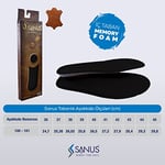 100 Model Visco Memory Foam Spor%100 Hakiki Deri Tabanlık (39, SİYAH)