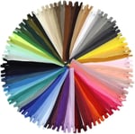 10'lu Gizli Pantolon Etek Fermuarı 16-20 cm