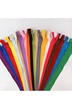10'lu Gizli Pantolon Etek Fermuarı 16-20 cm
