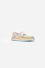 1331 VANEDA LINEN ESPADRIL KETEN KADIN AYAKKABI BEJ/SARI