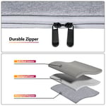 14 inç dizüstü bilgisayar kılıfı, çanta, su geçirmez koruyucu kılıf, 14 inç MacBook Pro M2/M1 A2779 A2442 2023-2021 Chromebook Notebook için, ince, darbeye dayanıklı PC Sleeve Case, birden