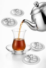 15 Adet Çaydanlık içi çay süzgeci demlik süzgeç