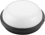 15W Artos Siyah Led Nem Su Geçirmez Banyo Bahçe Balkon Modern Tavan Duvar Lambası Beyaz Işık 6500K IP65 Dış Mekan Kullanıma Uygun