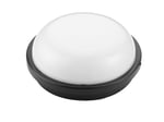15W Artos Siyah Led Nem Su Geçirmez Banyo Bahçe Balkon Modern Tavan Duvar Lambası Beyaz Işık 6500K IP65 Dış Mekan Kullanıma Uygun