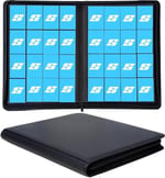 16 Cep Kartı Bağlayıcı, Ringless Zip Ticaret Kartı Bağlayıcı, 1000+ Çift Taraflı Cep PU Koleksiyon Ciltleyici, Toplayıcı Albümü, MTG için Kart Klasörü, TCG, Spor Kartları