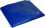 16x20 Çok Amaçlı Mavi Ekonomik Poli Tarp (16'x20') - Seçenekler: 16x20 Feet, 8x10 Feet, 30x60 Feet