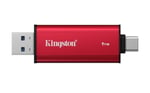 1TB Dual USB-A/C Portable SSD, Up to 1050MB/s USB 3.2 Gen 2 SPSD/1TB