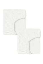 2 Adet 70 x 120 x 20 cm Anne Yanı Lastikli Penye Kumaş Bebek Çarşafı
