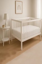 2 Adet 70 x 120 x 20 cm Anne Yanı Lastikli Penye Kumaş Bebek Çarşafı
