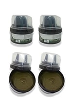 2 adet - Haki Krem 200ml Ayakkabı Bot Boyası - Haki Boya