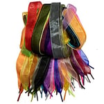 2 cm genişliğinde düz bağcık, tül bant, bağcık, bağcık, kurdele, ayakkabı bağcığı, 80 – 120 cm