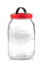 2 Litre Cam Turşu Ve Bakliyat Saklama Kavanozu