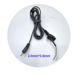2.0mmx0.6mm uçlu tamir kablosu 2.0mm ye 0.6mm adaptör tamir kablosu 1m