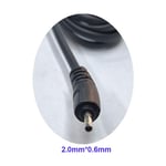 2.0mmx0.6mm uçlu tamir kablosu 2.0mm ye 0.6mm adaptör tamir kablosu 1m