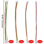 20 Adet 2PIN 3PIN 4PIN 5PIN Çift Uçlu Dişi ve Erkek Kablo Bağlantı Fişi Uzatma Kablosu Terminal Konektörü Elektronik Kablo 200 mm JST XH ile Uyumlu