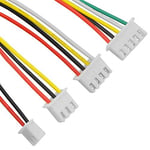 20 Adet 2PIN 3PIN 4PIN 5PIN Çift Uçlu Dişi ve Erkek Kablo Bağlantı Fişi Uzatma Kablosu Terminal Konektörü Elektronik Kablo 200 mm JST XH ile Uyumlu